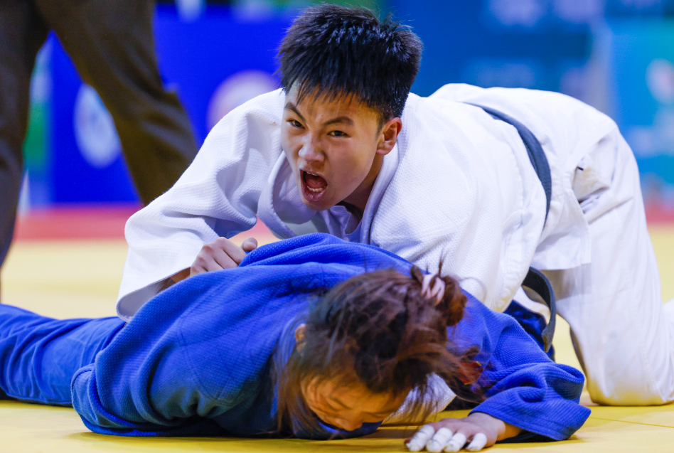 爱尔兰选手在柔道比赛中大放异彩 爱尔兰选手在柔道比赛中大放异彩