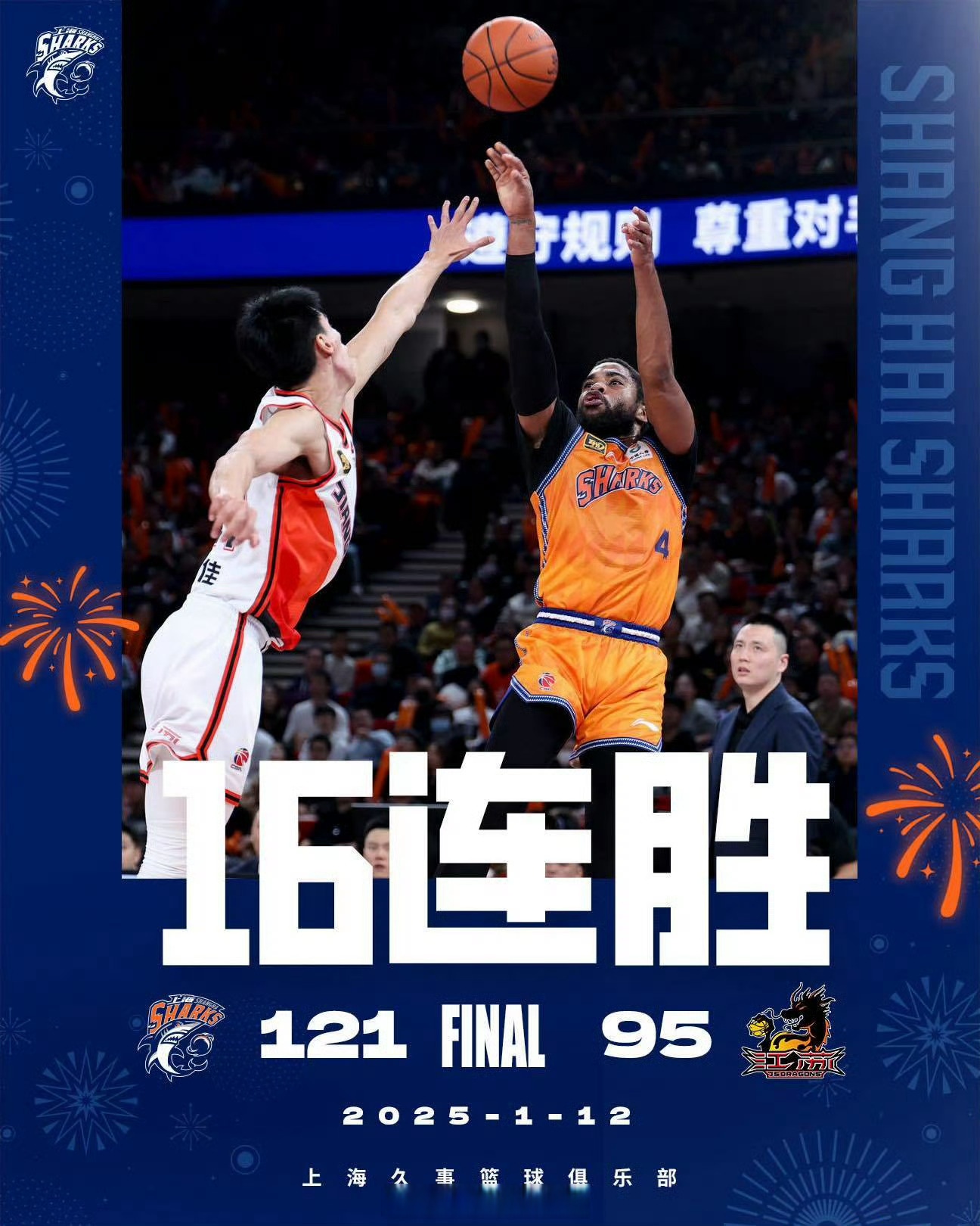 上海男篮客场击败山东男篮,易建联表现出色 上海男篮客场击败山东男篮,易建联表现出色